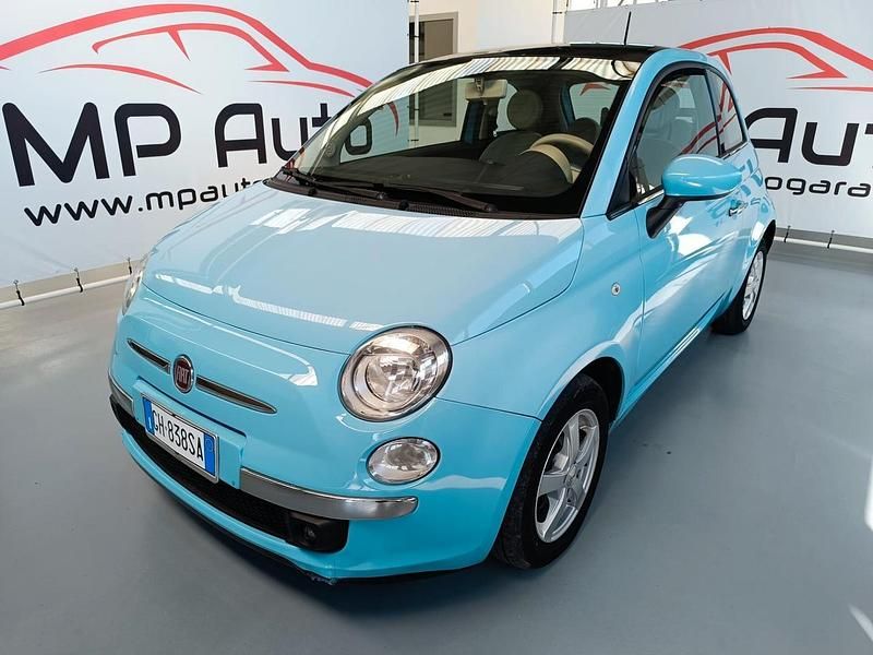 Usata Fiat 500 Lounge 95 CV (69 kW) 2012 Blu Berlina