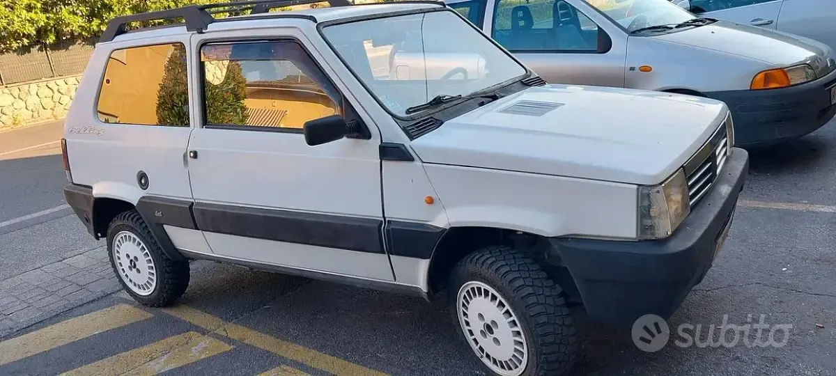 Usata Fiat Panda 4x4 50 CV (36 kW) 1992 Bianco Utilitaria