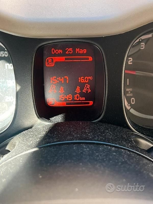 Usata Fiat Panda Pop 80 CV (58 kW) 2015 Bianco Utilitaria