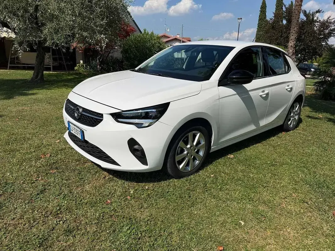 Usata Opel Corsa Elegance 75 CV (55 kW) 2020 Bianco Utilitaria