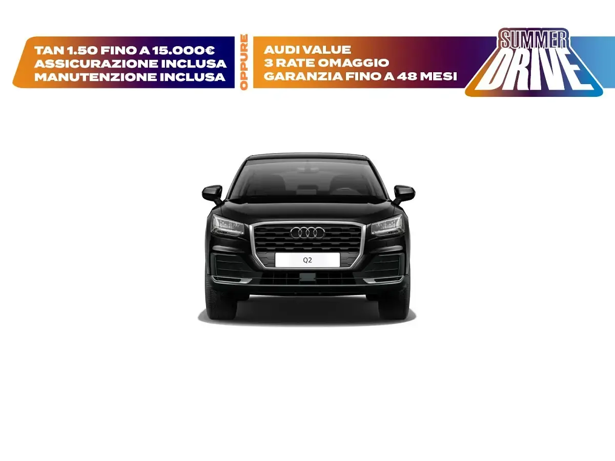 Usata Audi Q2 Business 116 CV (85 kW) 2020 Nero SUV