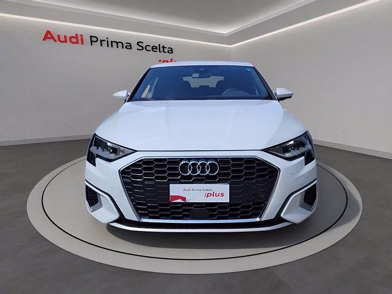 Usata Audi A3 Advanced 150 CV (110 kW) 2022 Bianco Berlina
