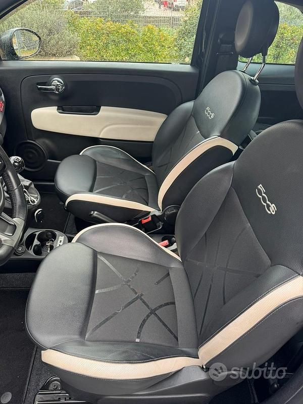 Usata Fiat 500S 95 CV (69 kW) 2016 Nero Berlina