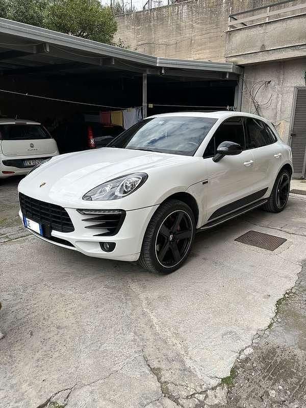 Usata Porsche Macan S 250 CV (183 kW) 2015 Bianco SUV