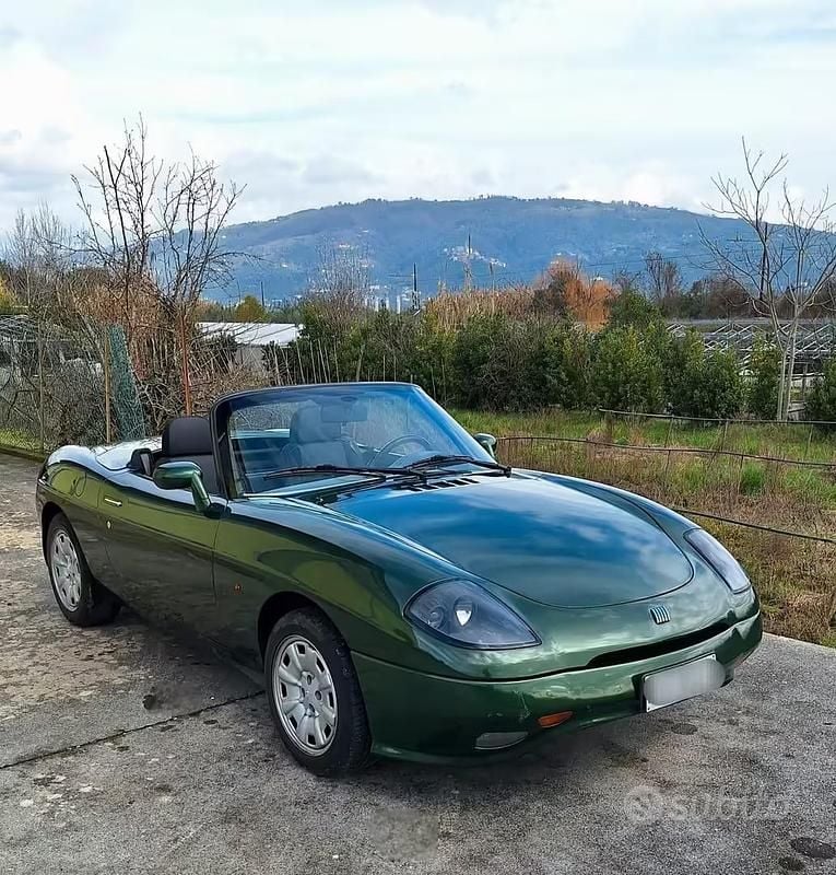 Usata Fiat Barchetta 131 CV (96 kW) 1995 Verde Cabrio