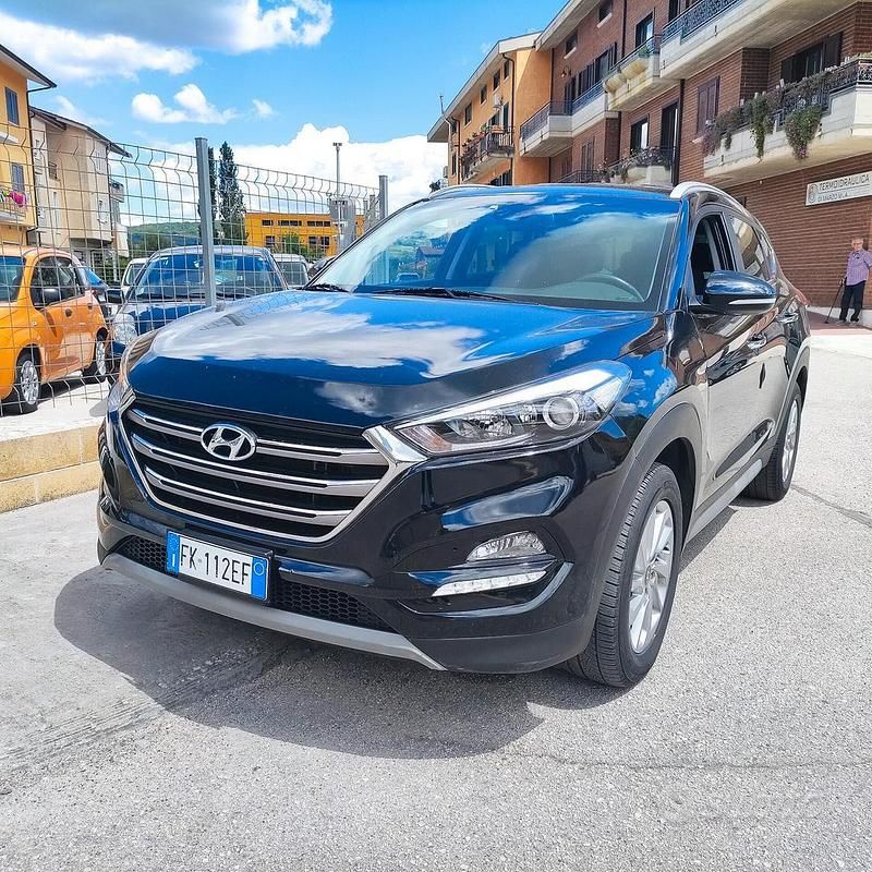 Usata Hyundai Tucson Comfort 116 CV (85 kW) 2017 Nero SUV