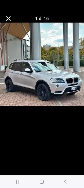 Usata BMW X3 Comfort Edition 143 CV (105 kW) 2014 Grigio SUV