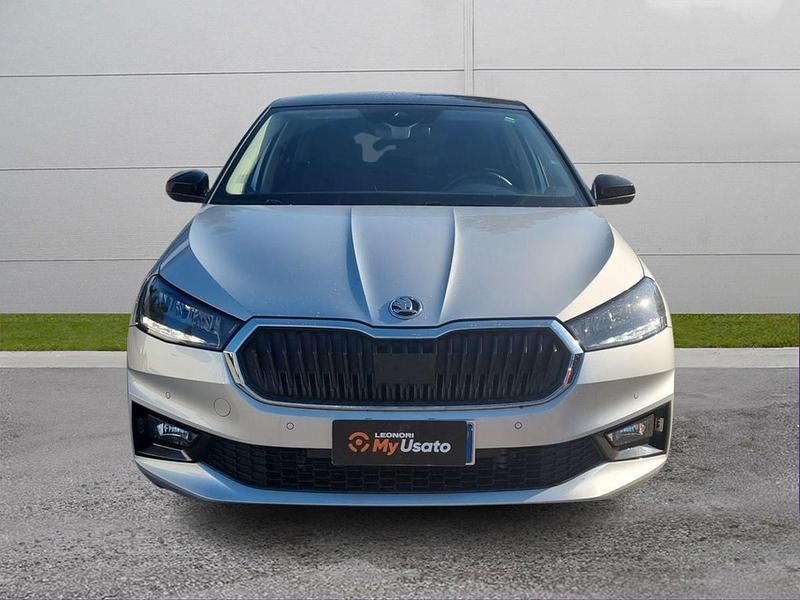 Usata Skoda Fabia Selection 95 CV (69 kW) 2025 Argento brillante metallizzato nero tulipano perlato Berlina