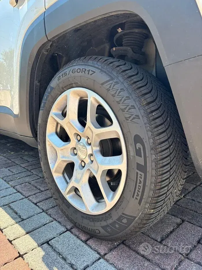 Usata Jeep Renegade 120 CV (88 kW) 2017 Bianco SUV