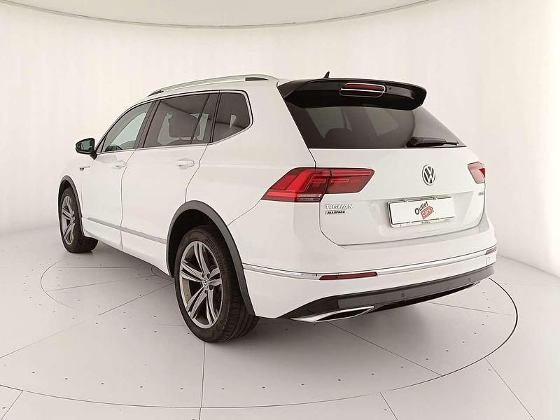 Usata VW Tiguan Allspace Advance 150 CV (110 kW) 2019 Pure white SUV