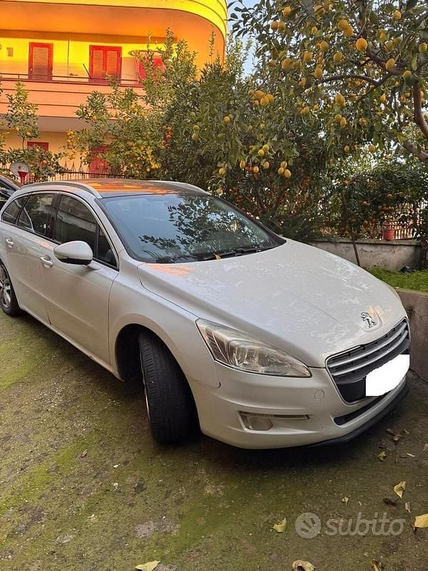 Bianco Usata 2012 Peugeot 508 SW Station wagon | 3200 € - Immagine 1/4