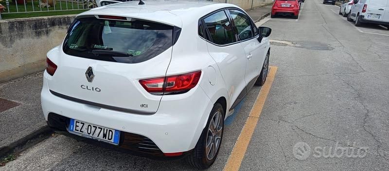 Usata Renault Clio IV 100 CV (73 kW) 2015 Bianco Berlina
