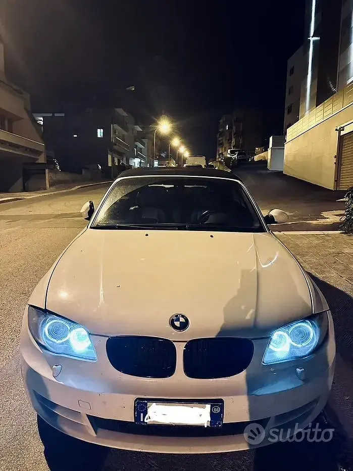 Usata BMW 118 Cabriolet 143 CV (105 kW) 2008 Bianco Cabrio