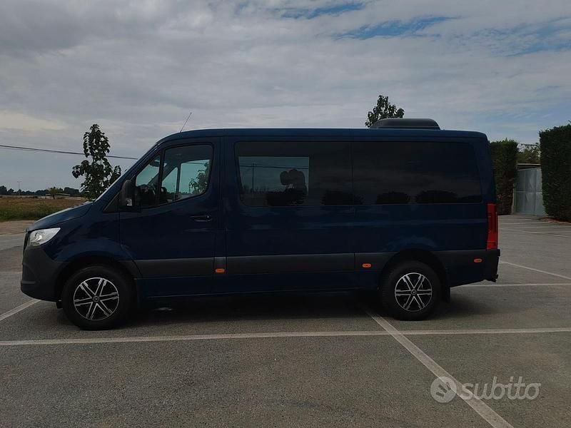 Usata Mercedes Sprinter 170 CV (125 kW) 2024 Blu Furgone