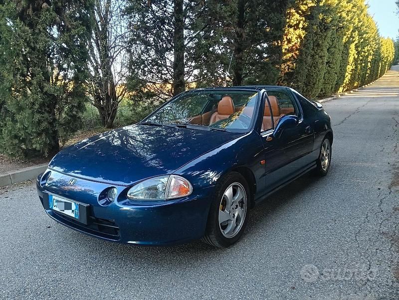 Usata Honda CR-X 125 CV (91 kW) 1997 Blu/azzurro Coupé