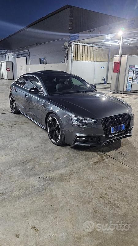 Usata Audi A5 S-Line 190 CV (139 kW) 2015 Grigio Coupé