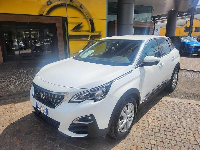 Usata Peugeot 3008 Active 131 CV (96 kW) 2020 Bianco SUV