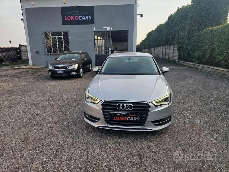 Usata Audi A3 Ambition 105 CV (77 kW) 2014 Grigio Berlina