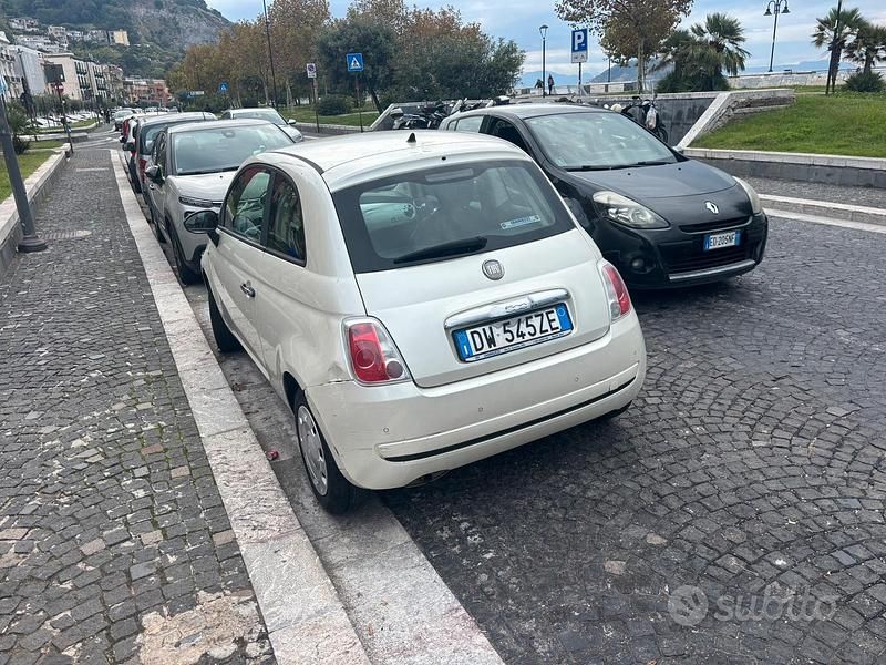 Usata Fiat 500 69 CV (50 kW) 2009 Bianco Cabrio