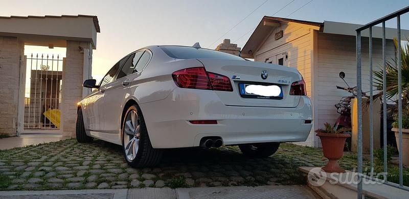 Usata BMW 520 190 CV (139 kW) 2015 Bianco Berlina