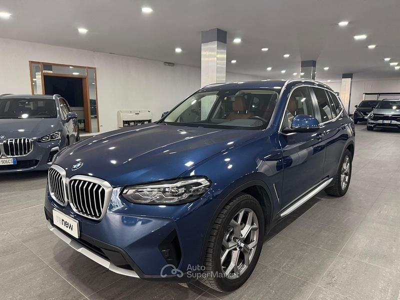 Usata BMW X3 M Sport 190 CV (139 kW) 2022 Blu SUV