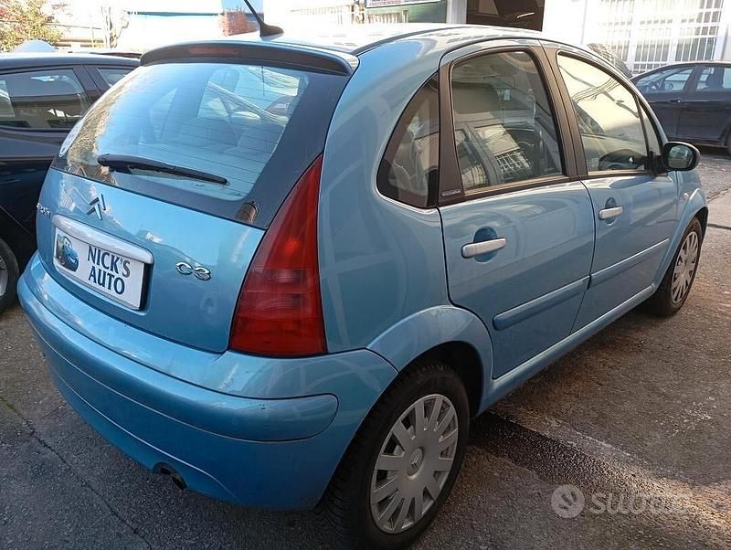 Usata Citroën C3 Elegance 68 CV (50 kW) 2005 Blu Berlina