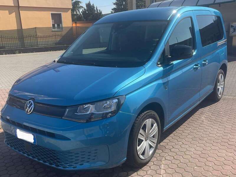Blu/azzurro Usata 2021 VW Caddy Monovolume | 23.900 € (Molto cara) - Immagine 1/4