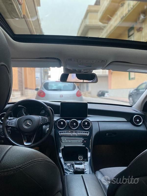Usata Mercedes C220 Premium 170 CV (125 kW) 2016 Grigio Berlina