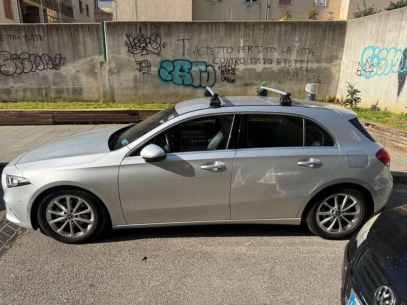 Usata Mercedes A180 Executive 116 CV (85 kW) 2019 Argento Berlina