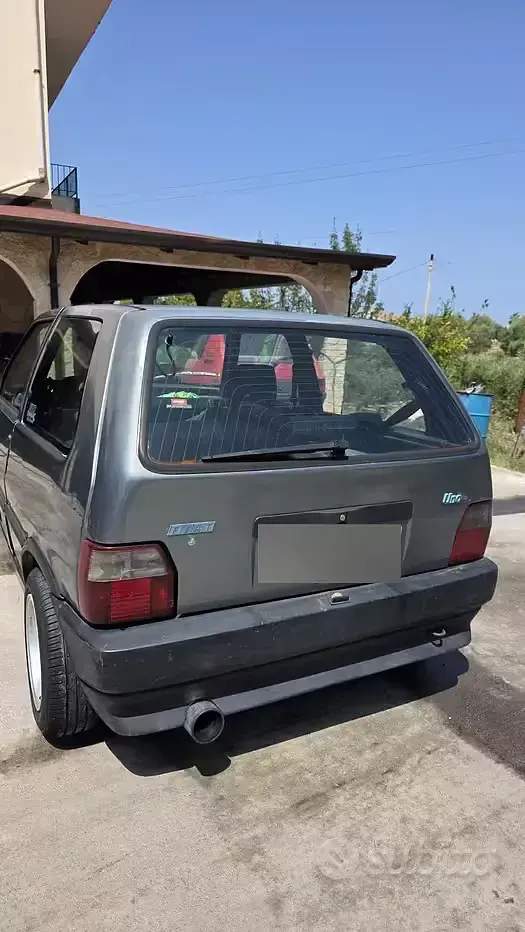 Usata Fiat Uno 45 CV (33 kW) 1989 Grigio Utilitaria