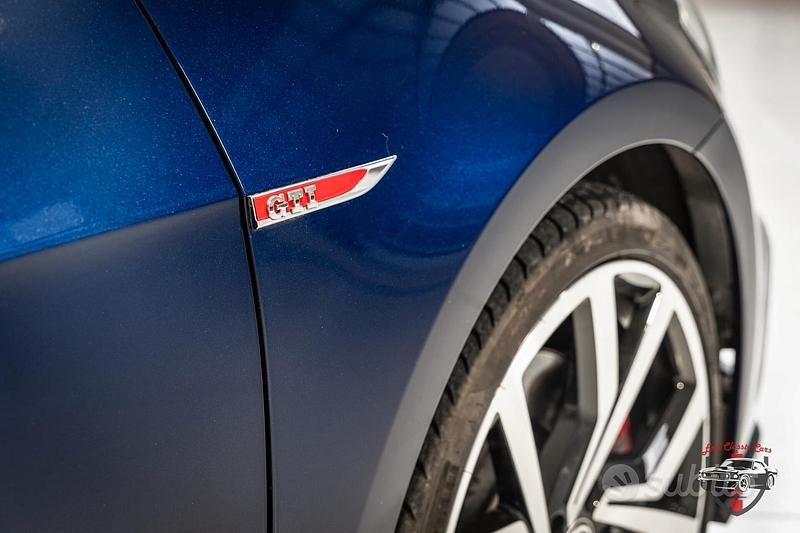 Usata VW Golf VII GTI 245 CV (180 kW) 2020 Blu Berlina