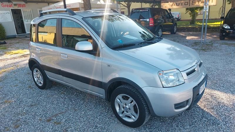 Begagnad Fiat Panda Trekking 69 HK (50 kW) 2011 Grå Halvkombi