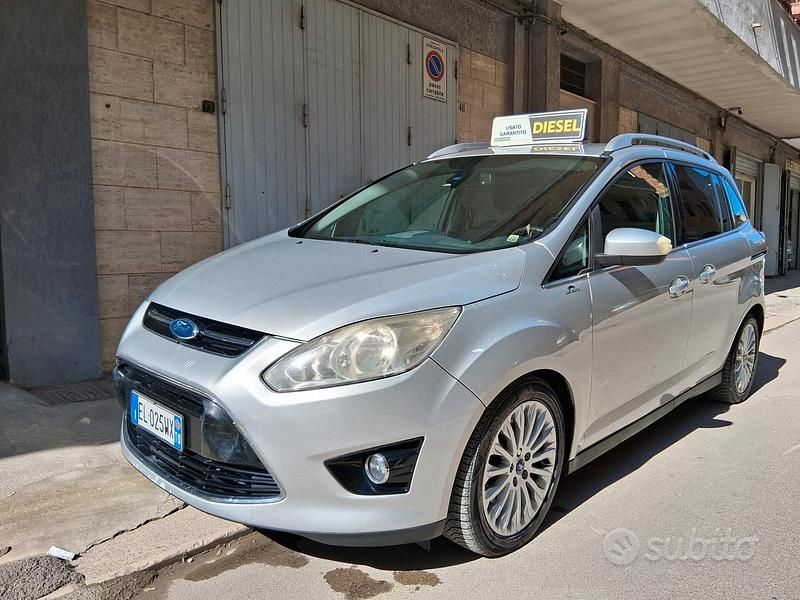 Usata Ford C-MAX Titanium 115 CV (84 kW) 2012 Grigio Monovolume
