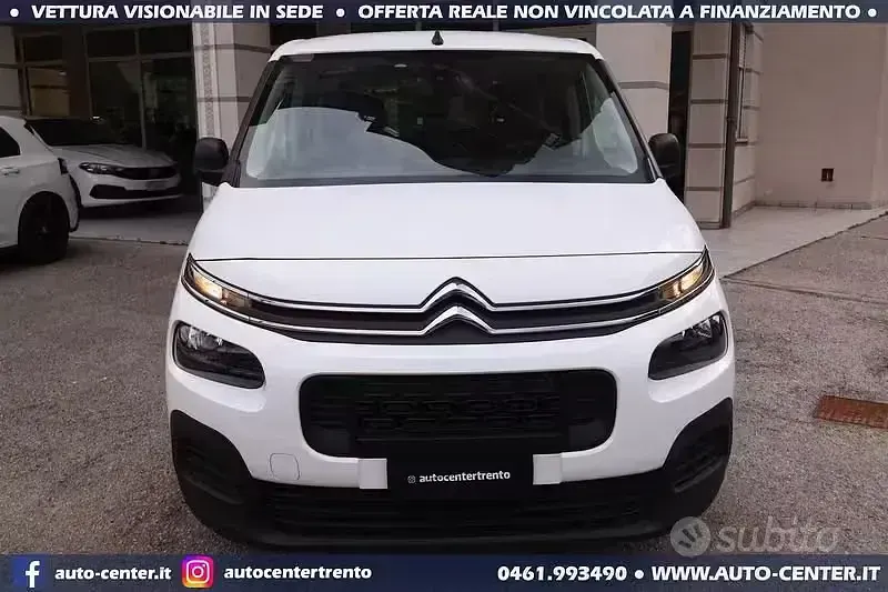 Usata Citroën Berlingo 102 CV (75 kW) 2019 Bianco Monovolume