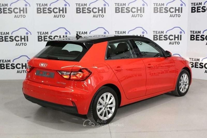 Usata Audi A1 Advanced 116 CV (85 kW) 2020 Rosso Berlina