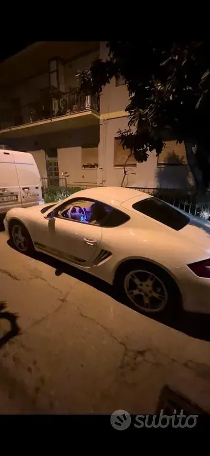 Usata Porsche Cayman 245 CV (180 kW) 2008 Bianco Coupé