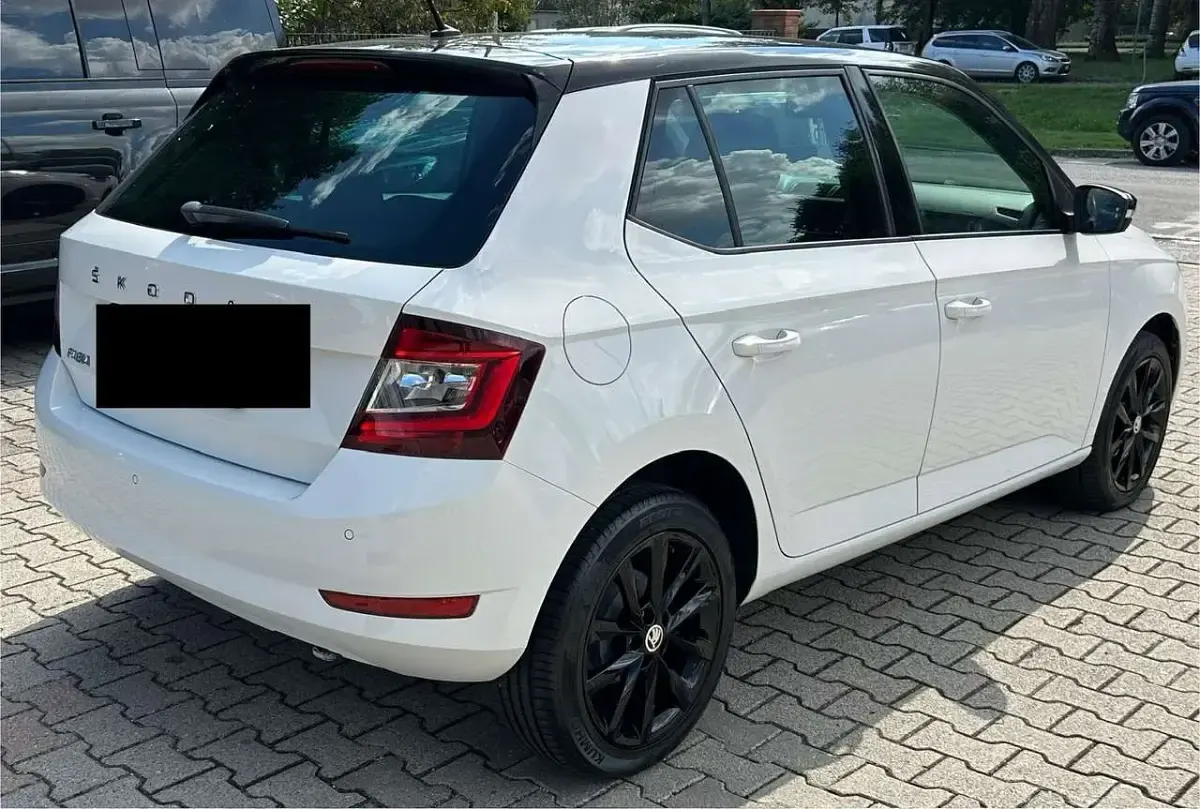 Usata Skoda Fabia Design Edition 60 CV (44 kW) 2020 Bianco Utilitaria