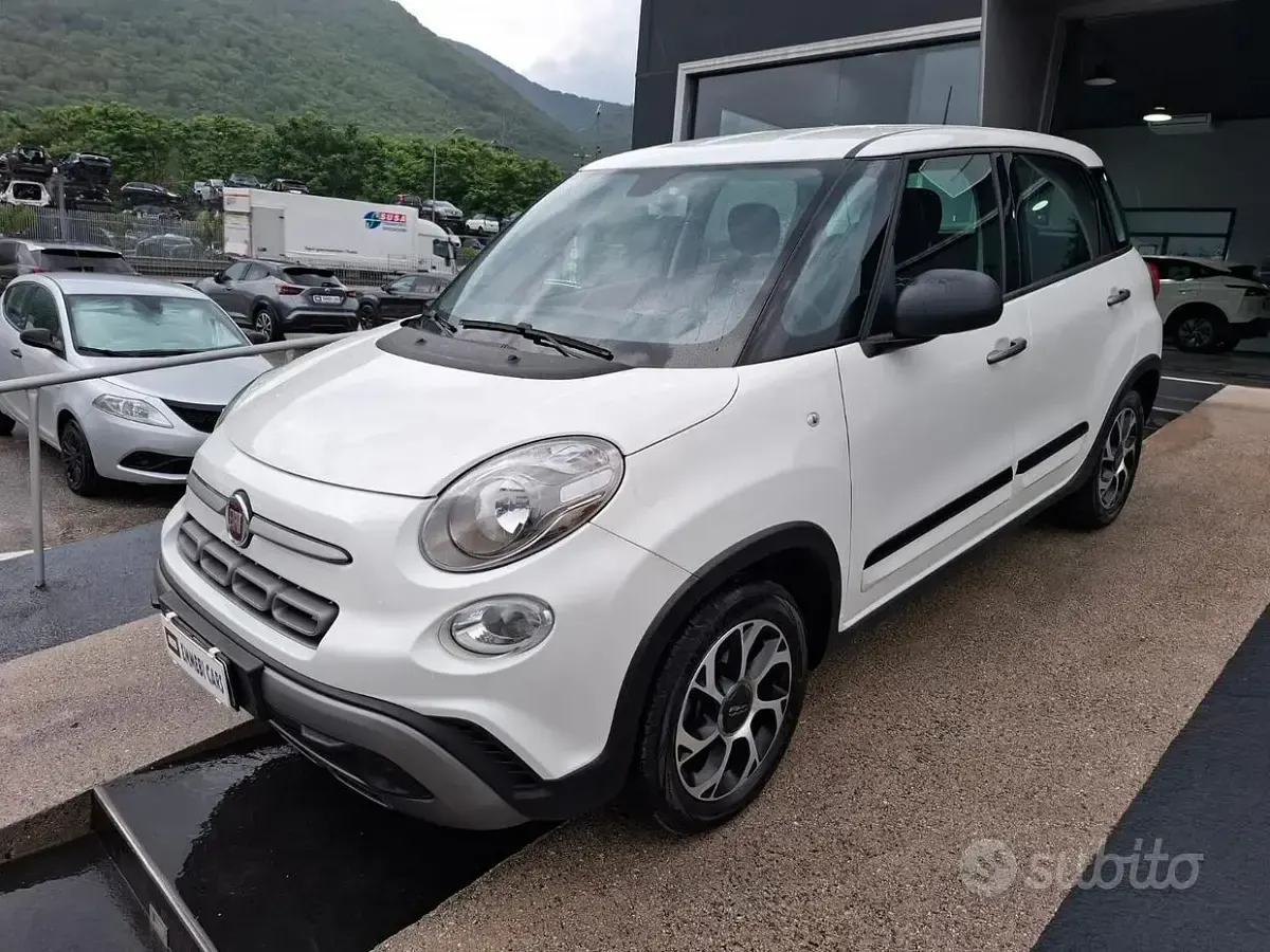 Usata Fiat 500L Cross 95 CV (69 kW) 2019 Bianco Monovolume