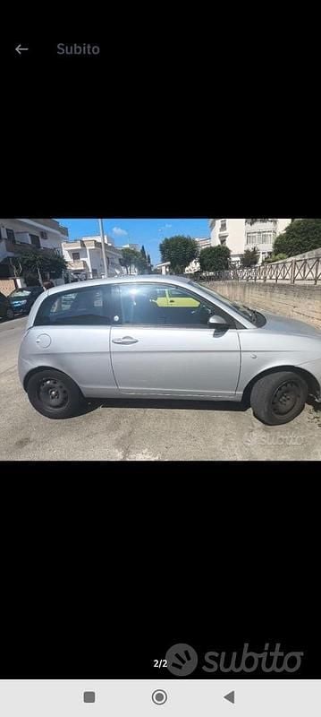 Usata Lancia Ypsilon 95 CV (69 kW) 2009 Grigio Utilitaria