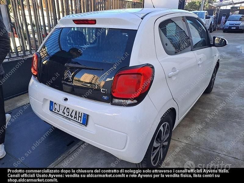 Usata Citroën C1 Shine 72 CV (52 kW) 2022 Bianco Utilitaria