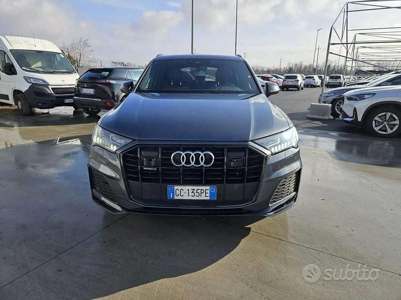 Usata Audi Q7 S-line plus 340 CV (250 kW) 2020 Grigio SUV