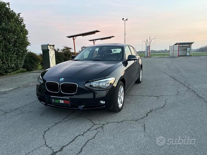 Usata BMW 114 95 CV (69 kW) 2013 Nero Utilitaria
