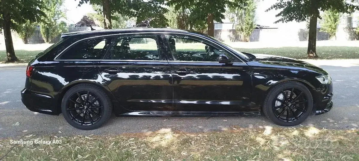 Usata Audi A6 S-Line 218 CV (160 kW) 2015 Nero Station wagon