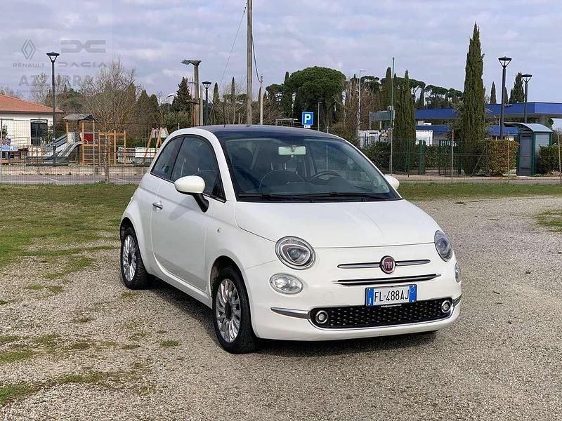 Usata Fiat 500 Lounge 69 CV (50 kW) 2017 Bianco Utilitaria