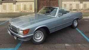 Usata Mercedes SL500 231 CV (169 kW) 1985 Argento Cabrio