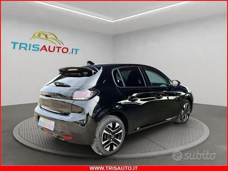 Nuova Peugeot 208 Allure 101 CV (74 kW) 2025 Nero Utilitaria