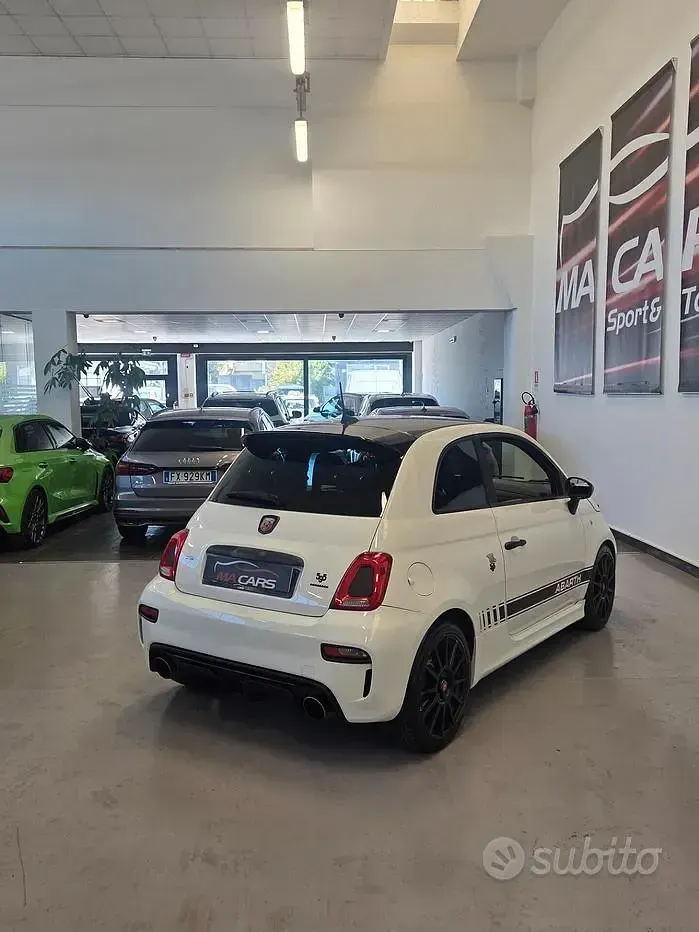 Usata Abarth 595 Esseesse 180 CV (132 kW) 2021 Bianco Berlina
