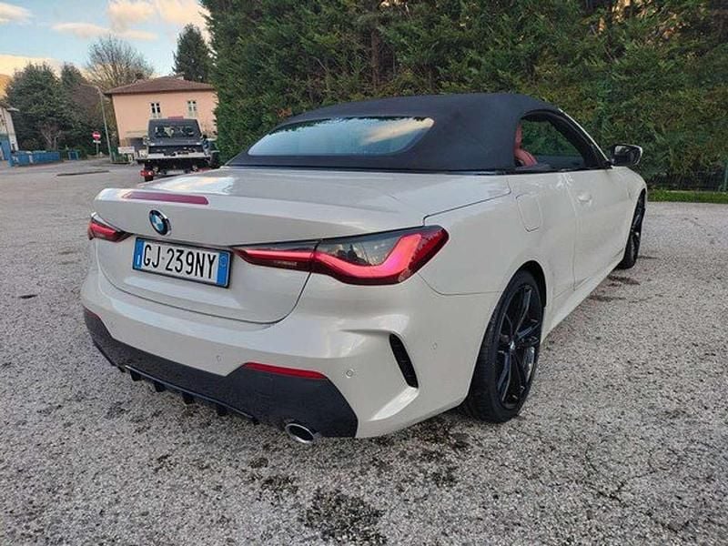 Usata BMW 420 Cabriolet M Sport 190 CV (139 kW) 2022 Bianco Cabrio