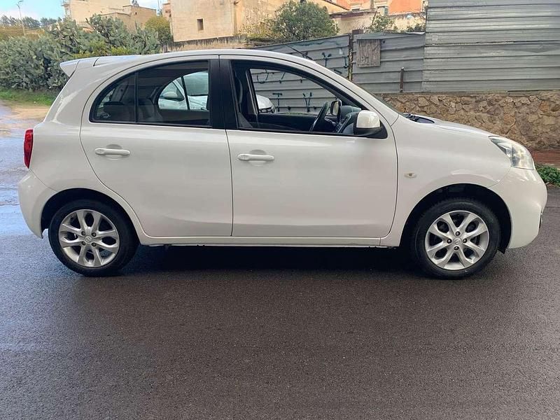 Usata Nissan Micra Acenta 80 CV (58 kW) 2014 Bianco Berlina