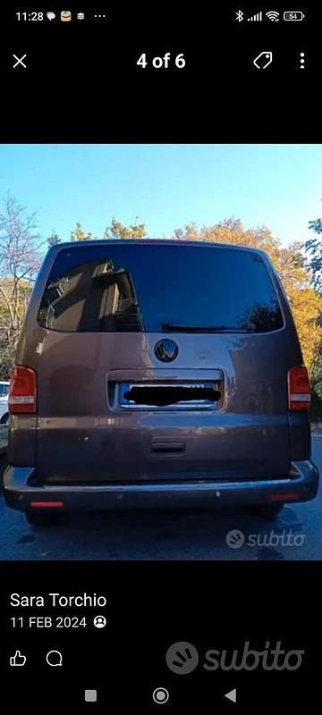 Usata VW Caravelle 2010 Marrone Monovolume